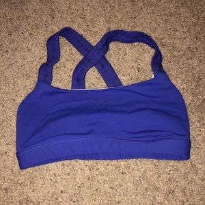 Purple/blue Luluemon bra